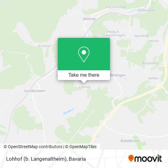 Lohhof (b. Langenaltheim) map