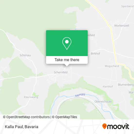 Карта Kalla Paul