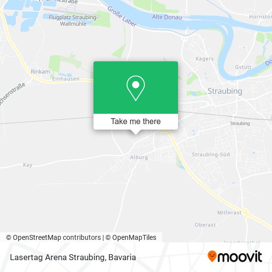 Lasertag Arena Straubing map