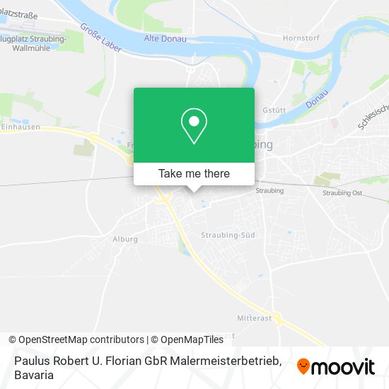 Paulus Robert U. Florian GbR Malermeisterbetrieb map