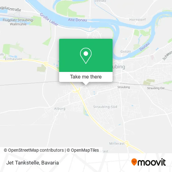 Карта Jet Tankstelle