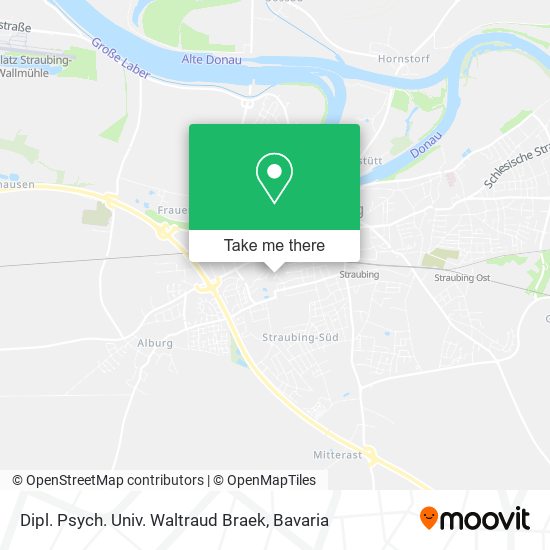 Dipl. Psych. Univ. Waltraud Braek map