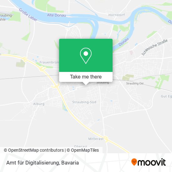 Amt für Digitalisierung map