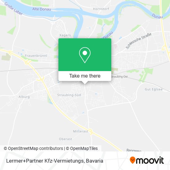 Lermer+Partner Kfz-Vermietungs map