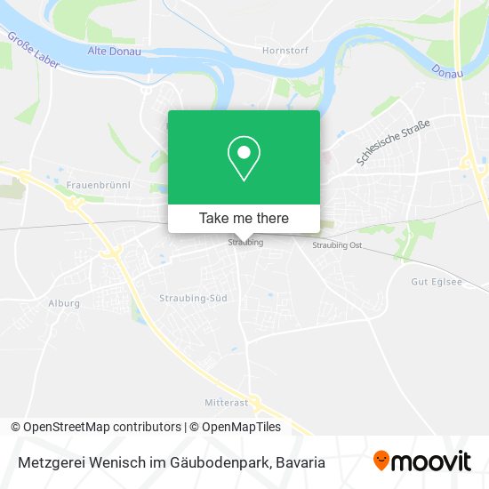 Metzgerei Wenisch im Gäubodenpark map