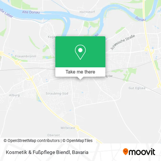 Карта Kosmetik & Fußpflege Biendl