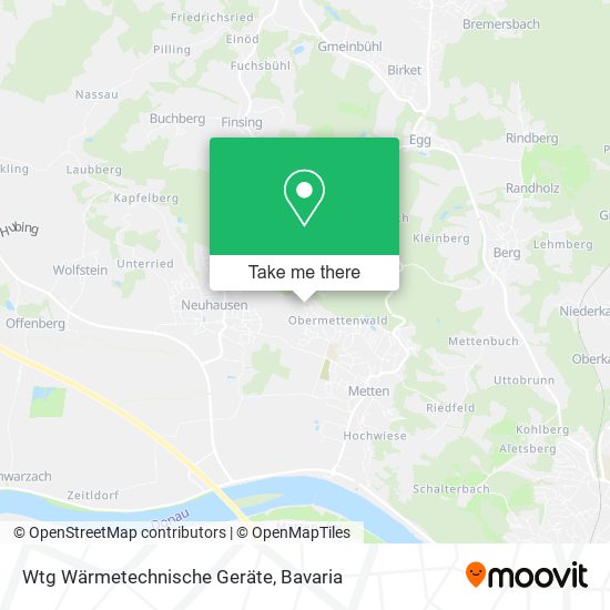 Wtg Wärmetechnische Geräte map