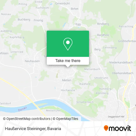 Карта Haußervice Steininger