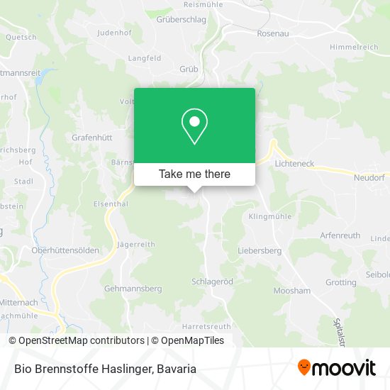 Bio Brennstoffe Haslinger map