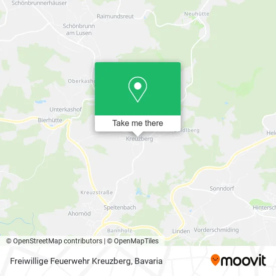 Freiwillige Feuerwehr Kreuzberg map
