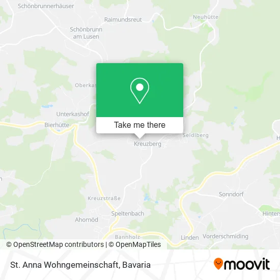 Карта St. Anna Wohngemeinschaft