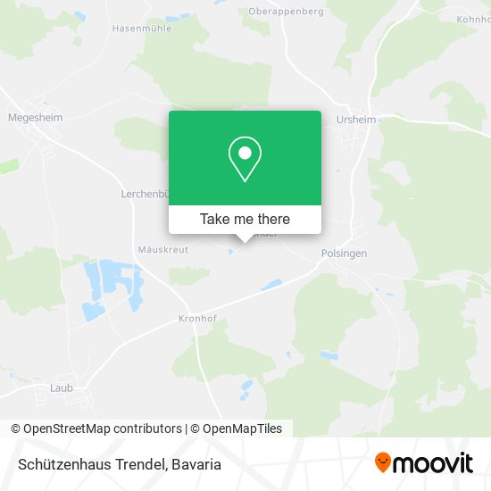 Schützenhaus Trendel map