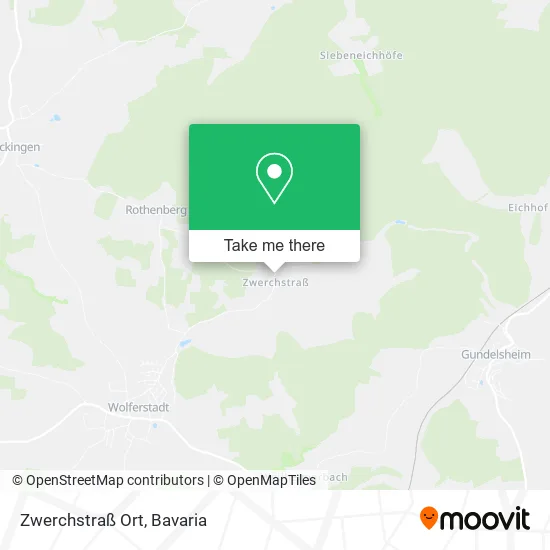 Карта Zwerchstraß Ort