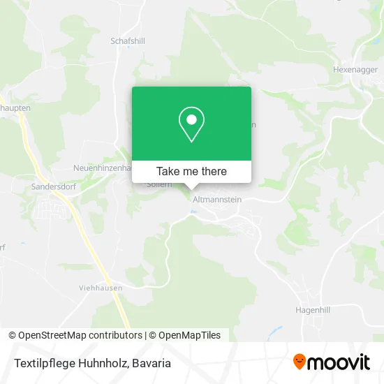 Карта Textilpflege Huhnholz