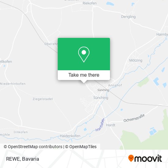 REWE map