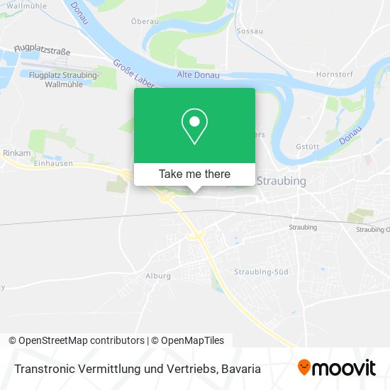 Transtronic Vermittlung und Vertriebs map