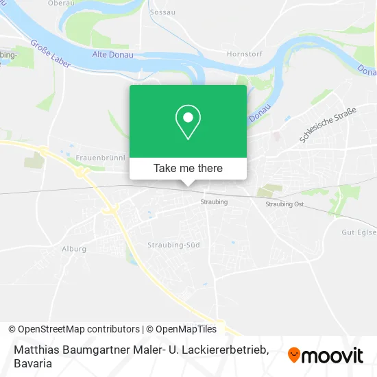 Карта Matthias Baumgartner Maler- U. Lackiererbetrieb
