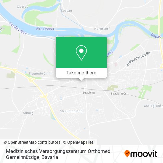 Medizinisches Versorgungszentrum Orthomed Gemeinnützige map