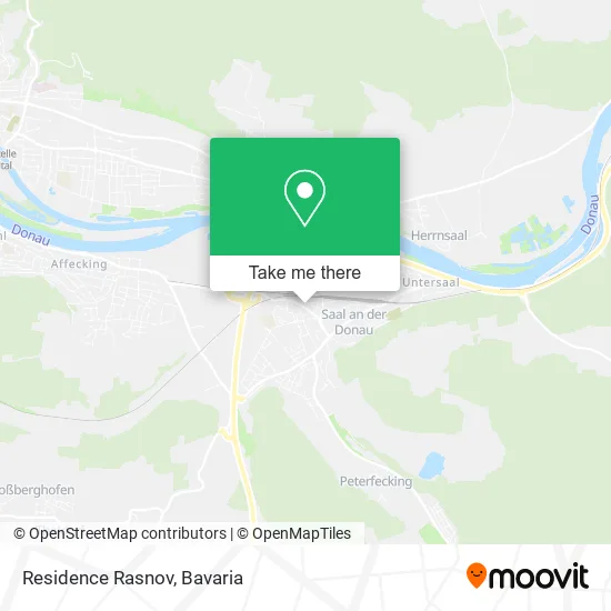 Карта Residence Rasnov