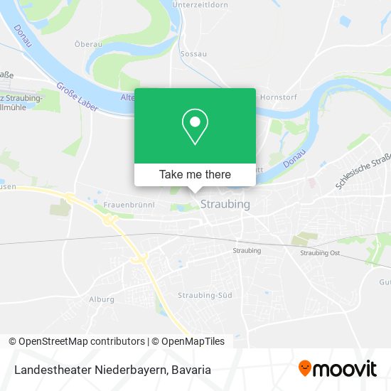Landestheater Niederbayern map