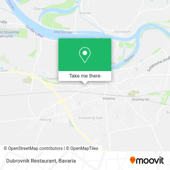Restaurant Dubrovnik map