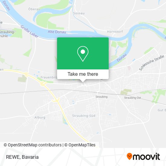 REWE map