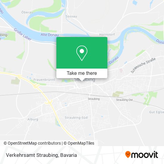 Карта Verkehrsamt Straubing