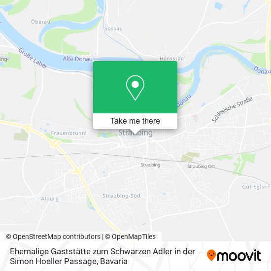 Ehemalige Gaststätte zum Schwarzen Adler in der Simon Hoeller Passage map