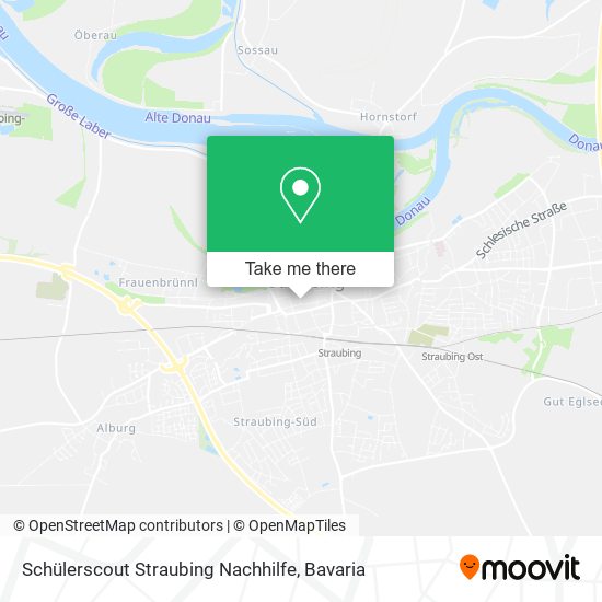 Schülerscout Straubing Nachhilfe map