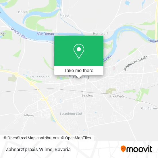 Карта Zahnarztpraxis Wilms