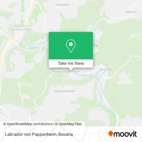 Карта Labrador von Pappenheim