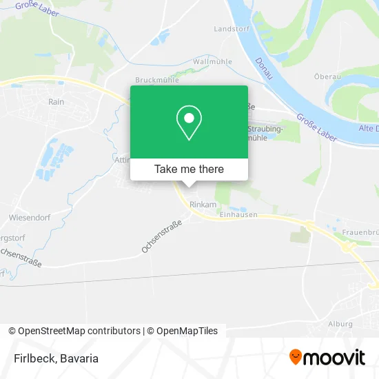 Firlbeck map