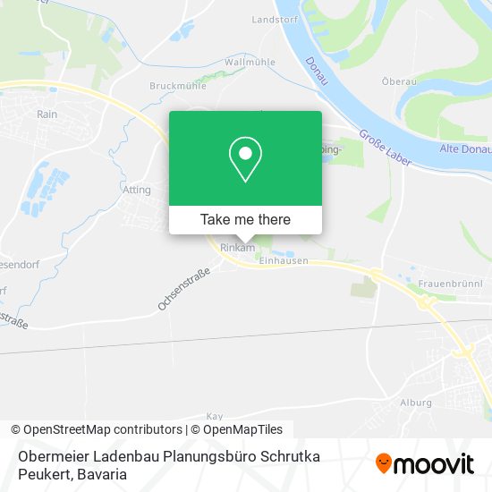 Obermeier Ladenbau Planungsbüro Schrutka Peukert map