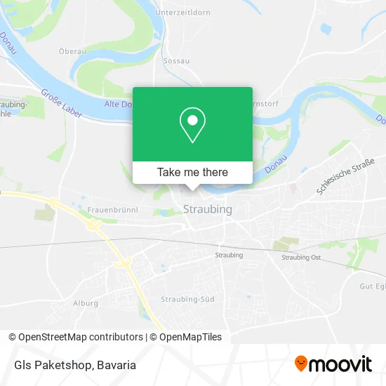 Карта Gls Paketshop