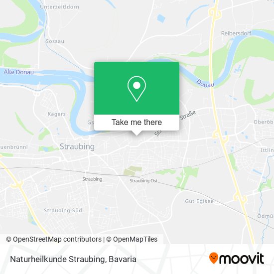 Naturheilkunde Straubing map
