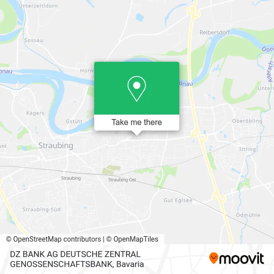 Карта DZ BANK AG DEUTSCHE ZENTRAL GENOSSENSCHAFTSBANK