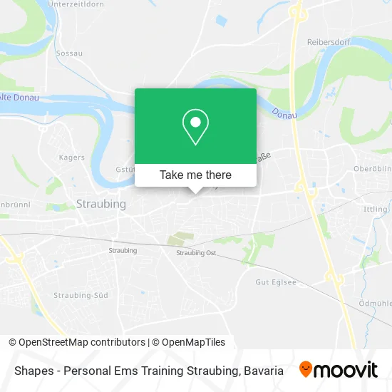 Карта Shapes - Personal Ems Training Straubing