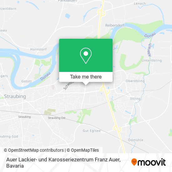 Auer Lackier- und Karosseriezentrum Franz Auer map