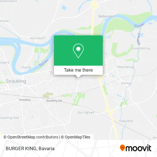 Карта BURGER KING