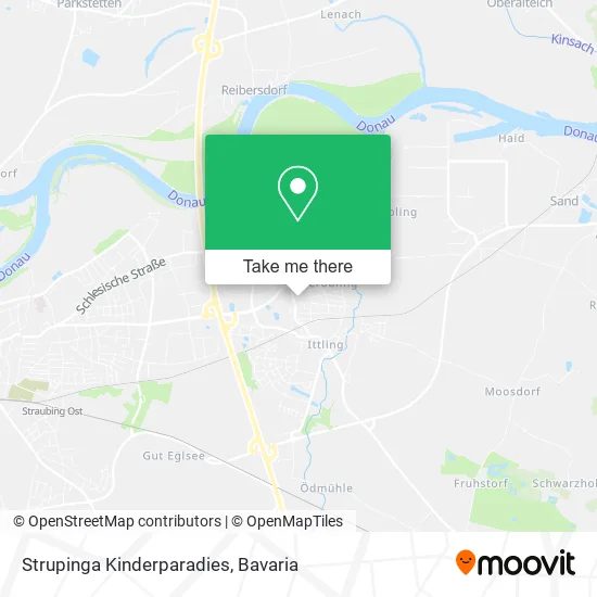 Карта Strupinga Kinderparadies