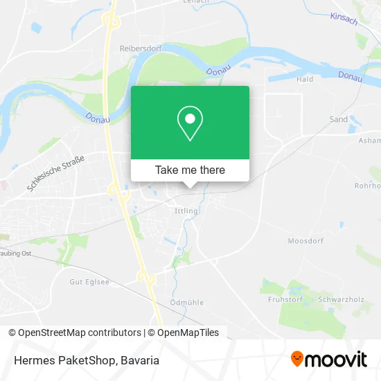 Карта Hermes PaketShop