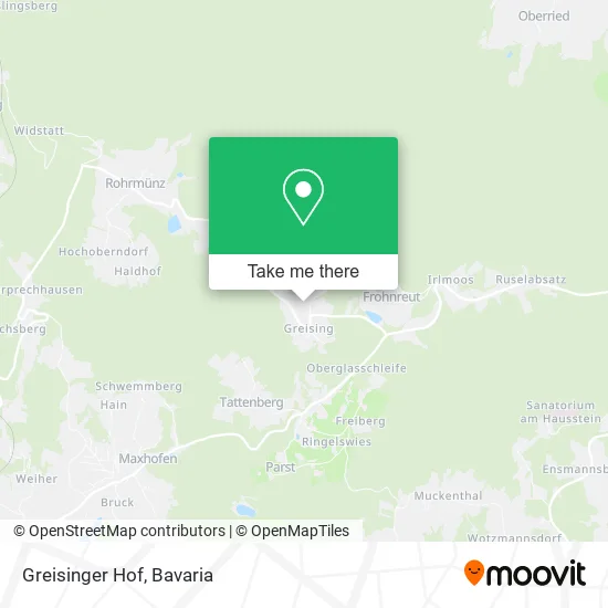 Greisinger Hof map