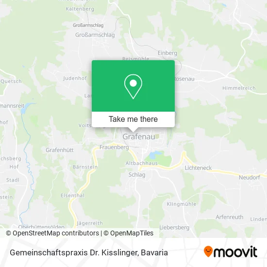 Карта Gemeinschaftspraxis Dr. Kisslinger