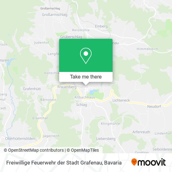 Freiwillige Feuerwehr der Stadt Grafenau map