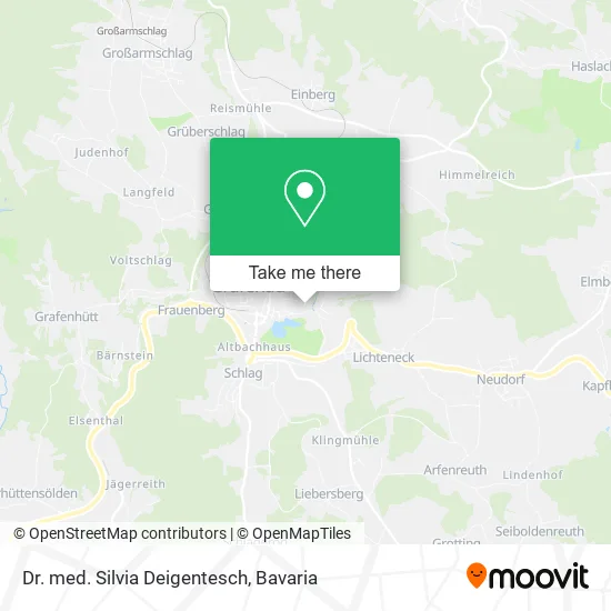 Карта Dr. med. Silvia Deigentesch