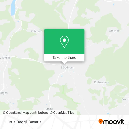 Карта Hüttla Deggi
