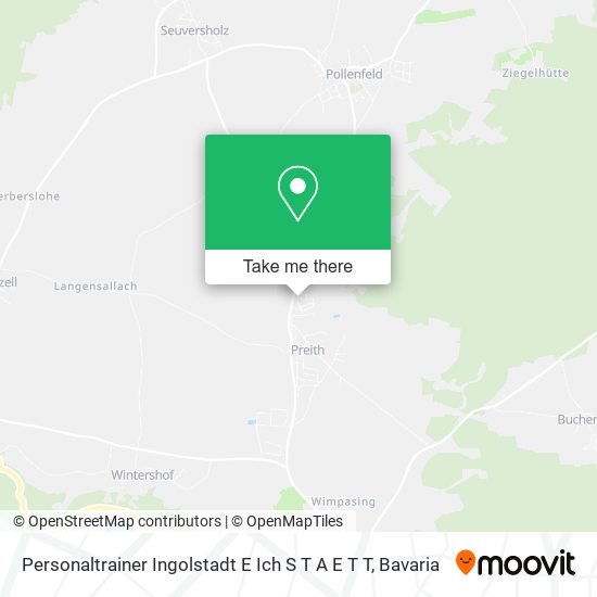 Personaltrainer Ingolstadt E Ich S T A E T T map
