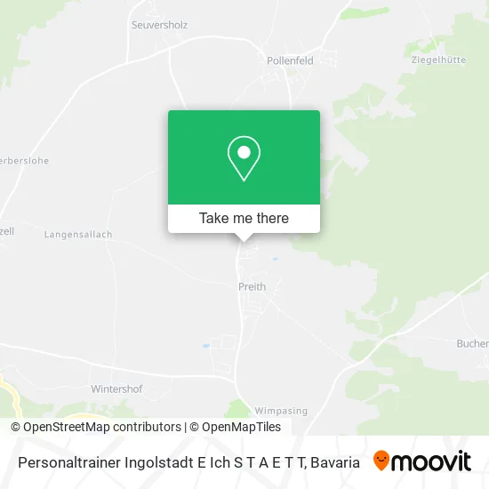 Карта Personaltrainer Ingolstadt E Ich S T A E T T