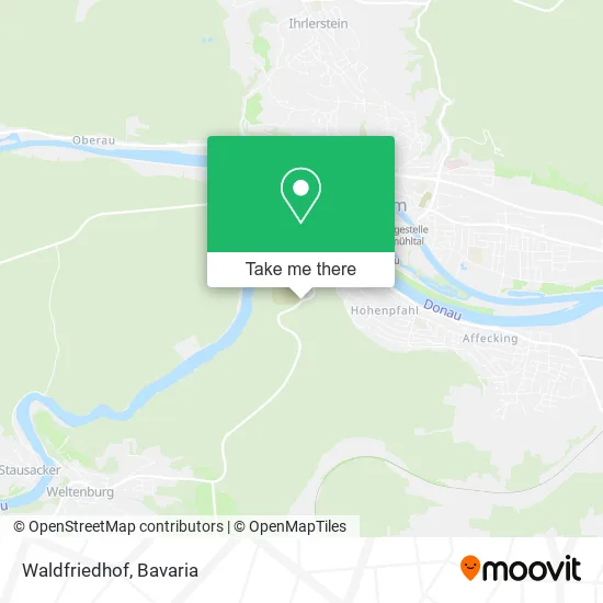 Карта Waldfriedhof