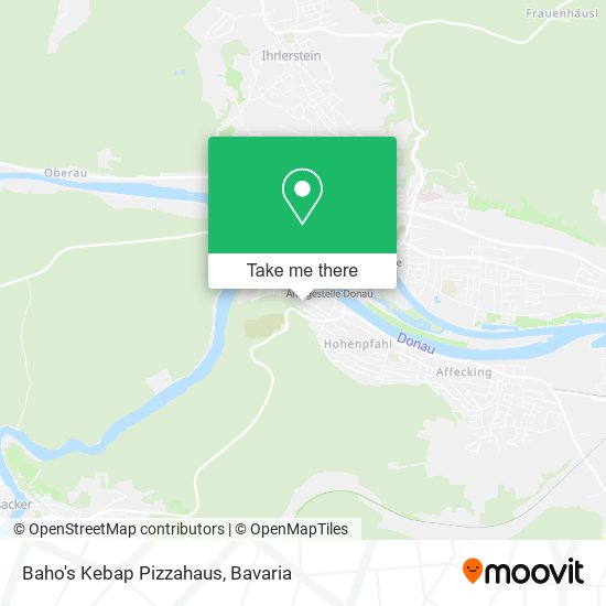 Baho's Kebap Pizzahaus map
